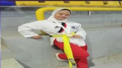 أمنية البدري تحقق حلمها بالثانوية العامة رغم قدراتها الخاصة