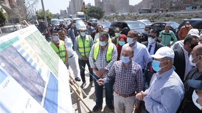 وزير النقل يتفقد أعمال مشروع إنشاء طريق حر شرق الرياح التوفيقي من بنها إلى المنصورة
