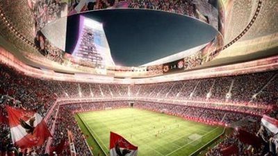 وزيرا الرياضة والإسكان ومحافظ الجيزة يضعون حجر الأساس لـ ستاد الأهلي غدًا