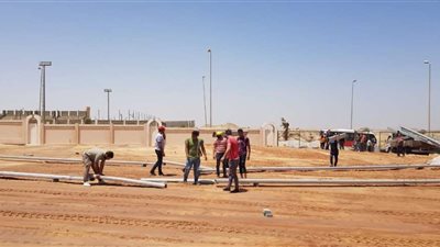 وزيرا الرياضة والإسكان ومحافظ الجيزة يضعون حجر الأساس لـ استاد الأهلي اليوم