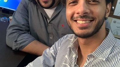 أسامة الهادي ومحمد ممدوح من كواليس 