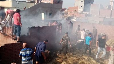 حريق منزل في البحيرة يتسبب في إصابة 3 أشخاص