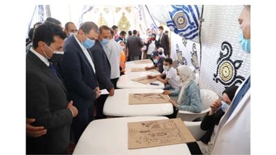 وزيرا الشباب والقوي العاملة يفتتحان أعمال تطوير مركزي شباب بالشرقية