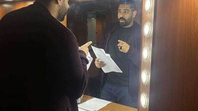 أحمد الشبوكشي من كواليس مسلسل