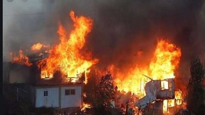 اندلاع حريق في حوش بـ قنا تسبب في نفوق رؤوس ماشية