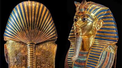 المتحف المصري يسلط الضوء على قناع الملك توت عنخ آمون