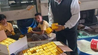 ضبط 270 كيلو جبن فاسد داخل مخزن مواد غذائية بالغربية