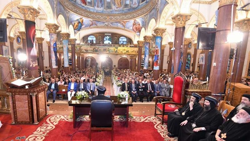 جانب من اجتماع البابا