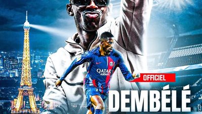 رسميًا | عثمان ديمبلي إلى باريس سان جيرمان