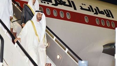 الشيخ محمد بن زايد يصل السعودية