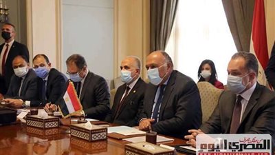 تفاصيل اجتماع وزير الخارجية بالمبعوث الأمريكي بشأن سد النهضة