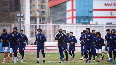 مران الزمالك.. تدريبات بدنية استعدادا لمباراة سموحة