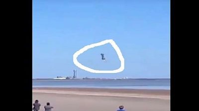 بث مباشر.. الصاروخ الصيني وهو يحوم حول الأرض