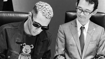 الفنان محمد رمضان يتعاقد مع تطبيق جديد للألعاب اليابانية