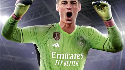 لتعويض كورتوا.. ريال مدريد يعلن تعاقده مع حارس تشيلسي رسميًا