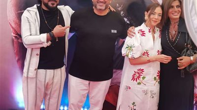 أبطال فيلم «العميل صفر» يحتفلوا بالعرض الخاص في أحد السينمات الكبري