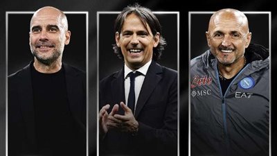 يويفا يعلن المرشحين لجائزة أفضل مدرب في أوروبا