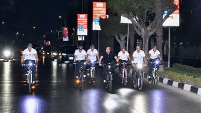 بالصور .. زيارة السيسي لأكاديمية العسكرية المصرية