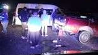 مصرع وإصابة 5 أشخاص في حادث تصادم سيارة بالبساتين