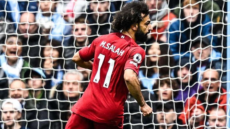 محمد صلاح لاعب ليفربول