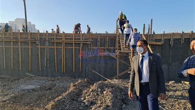 رئيس جامعة دمنهور يتابع أعمال انشاء كلية الطب والمستشفى الجامعي