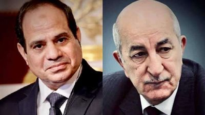الرئيس الجزائري يهنئ السيسي بمناسبة حلول عيد الفطر المبارك