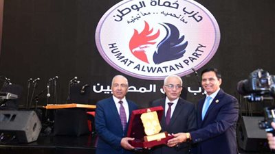 رضا حجازي يشيد بجهود حماة الوطن في خدمة العملية التعليمية.. ويشكر الحزب على تكريم أوئل الثانوية العامة