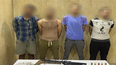 حبس عصابة  تخصصت في ترويج الهيروين بحلوان