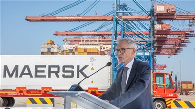 خلال الاحتفال بتدشين محطة الحاويات الثانية.. أبرز تصريحات نائب رئيس شركة ميرسك