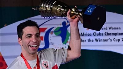 أحمد الأحمر رجل مباراة الزمالك والحشد بالبطولة العربية