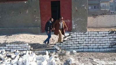 إزالة فورية فى المهد لـ 20 حالة تعد على الأراضى الزراعية بالمنوفية