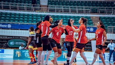 خسارة منتخب مصر للطائرة سيدات نهائي إفريقيا