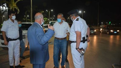 تحرير 122 محضر عدم ارتداء كمامة وضبط 21 توك توك بشبرا الخيمة