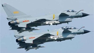 المقاتلات الصينية تحلق فوق تايبيه.. وتايوان تشكو من الضغط العسكرى الصينى