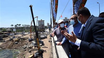رئيس الوزراء يتفقد مشروعات تطوير وتوسعة الطريق الدائري حول المنصورة