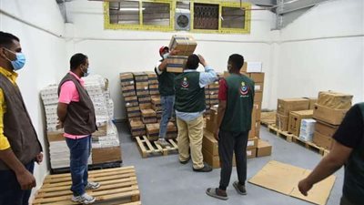 وفقًا لتوجيهات الرئيس السيسي.. إرسال المساعدات الطبية لدعم الأشقاء الفلسطينين