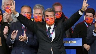 لابورتا يعد جماهير برشلونة بتغييرات كبيرة في الفريق