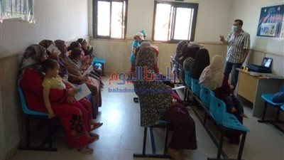 الكشف على ١٣٨٦ مريضاً خلال قافلة طبية متعددة التخصصات بمركز الرحمانية