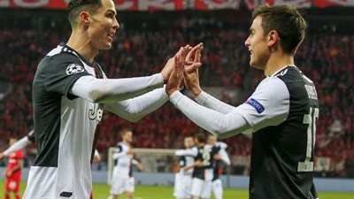 رونالدو وديبالا يقودان تشكيل يوفنتوس أمام أتالانتا في نهائي كأس إيطاليا