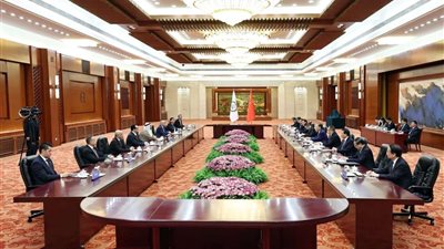 وفد البرلمان العربي وقع مذكرة تعاون مع نظيره الصيني خلال زيارته لبكين