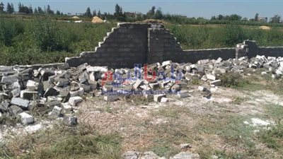 إزالة 3 تعديات على مساحة 1530 متر مربع بالبحيرة