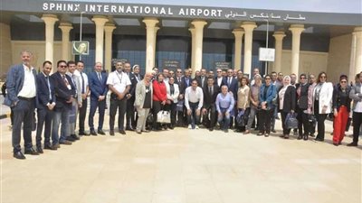 سكرتير عام المجلس الدولي للمطارات يعرب عن سعادته بزيارة مطار سفنكس الدولي