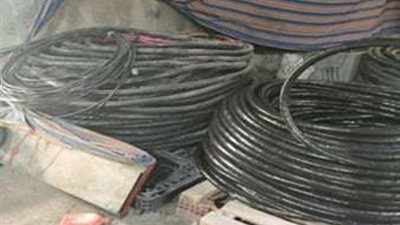 أمن القاهرة يضبط صاحب مصنع كابلات كهربائية دون ترخيص