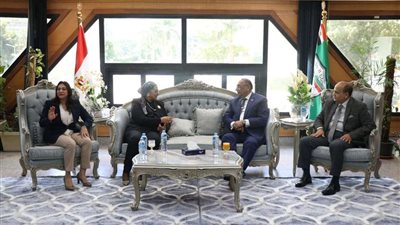 رئيس هيئة قضاء الدولة يستقبل مساعد وزير العدل لحقوق الإنسان