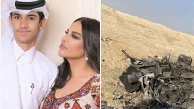 نجل أحلام الإماراتية ينجو من الموت بأعجوبة