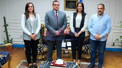 محافظ البحيرة يستقبل متدربي البرنامج الرئاسي دفعة الشهيد احمد المنسي