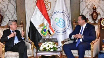 رئيس الرعاية الصحية يلتقي بسفير البرازيل لتعزيز التعاون وتبادل الخبرات الطبية