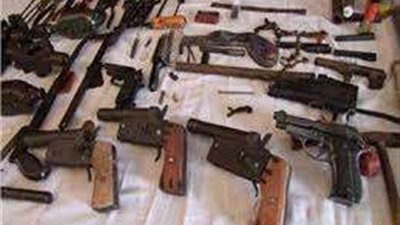 ضبط ورشة لتصنيع الأسلحة ببنى سويف