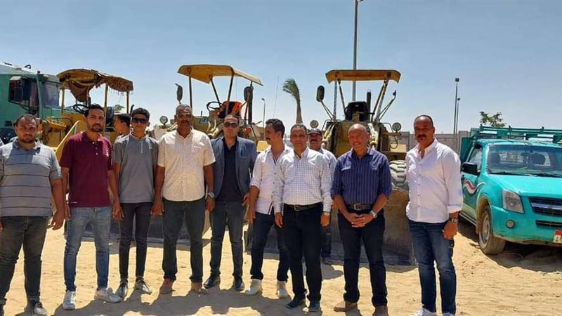 أثناء تفقد المحطة