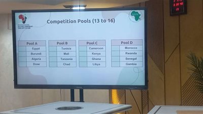 عاجل| نتائج قرعة بطولة أفريقيا للكرة الطائرة مصر 2023
